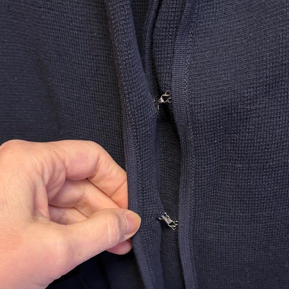 Chico's 2 Long Vest Knit Top - Picture 3 of 8